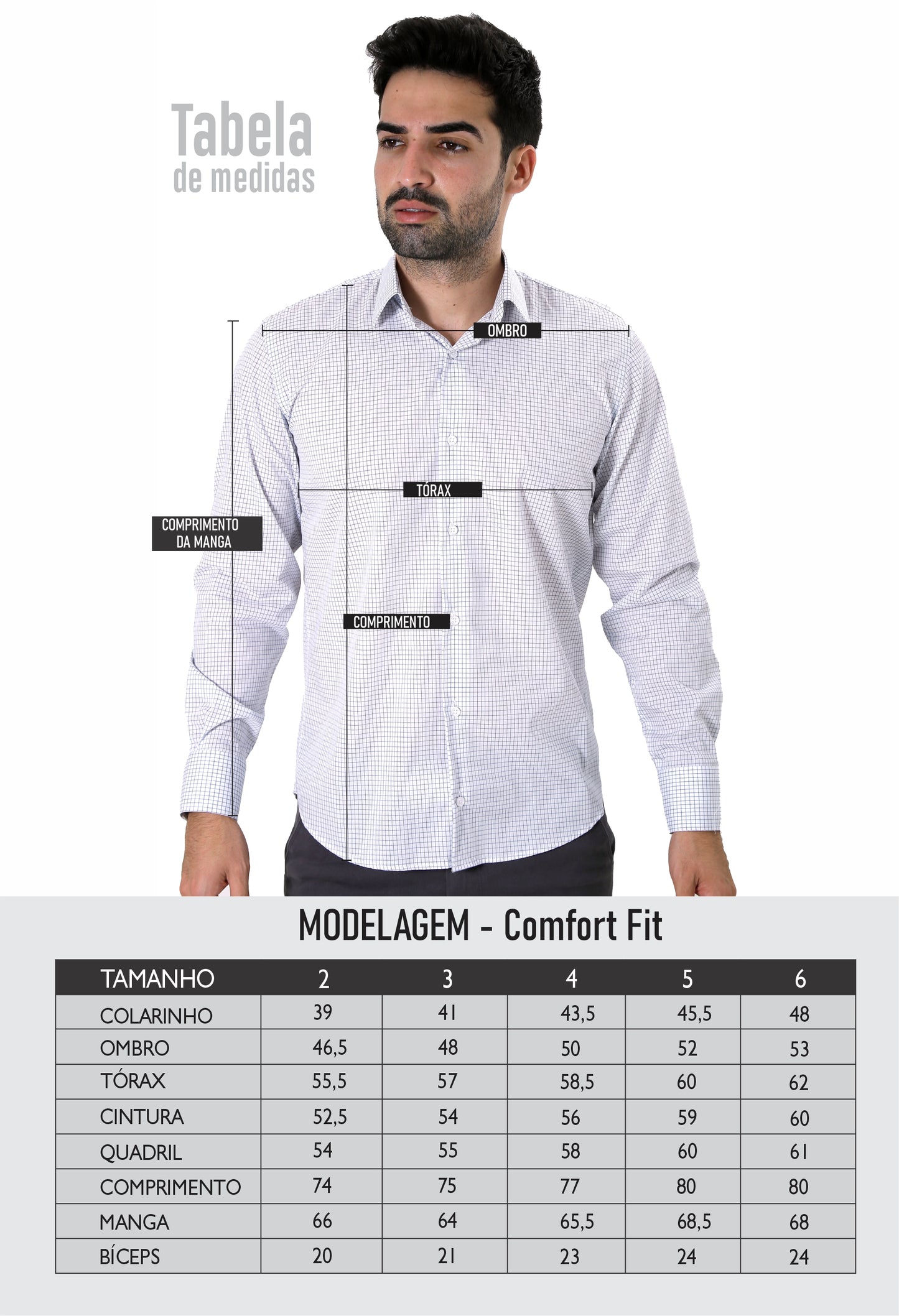 Camisa Flamê Xadrez Fio 60