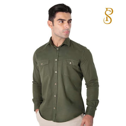 Camisa Manga Longa Slim Fit Sarja