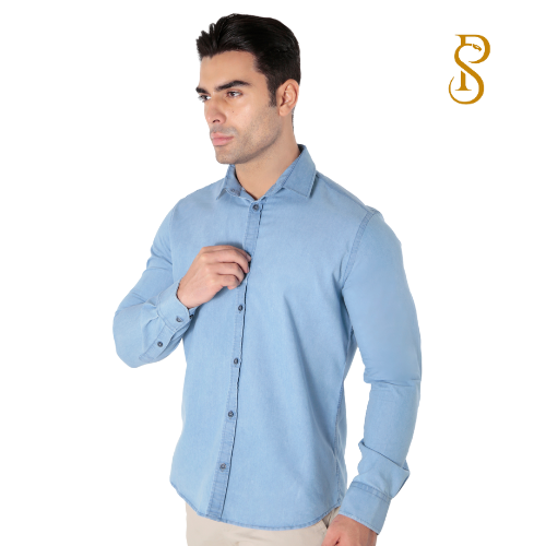 Camisa Social Manga Longa Slim Fit Flamê