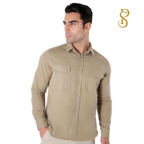 Camisa Manga Longa Slim Fit Sarja