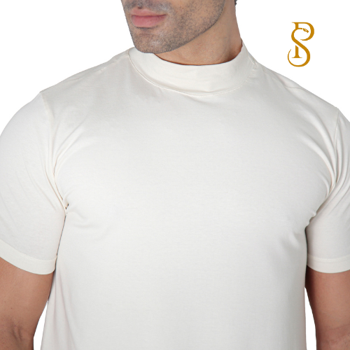 Camiseta Premium Algodão Egípcio Gola Alta
