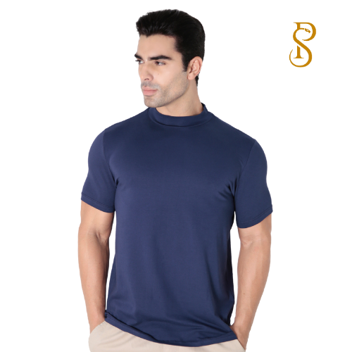 Camiseta Premium Algodão Egípcio Gola Alta