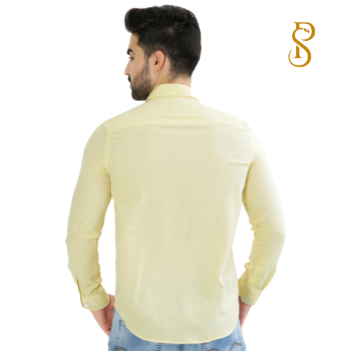 Camisa Manga Longa Slim Fit Oxford Button Down