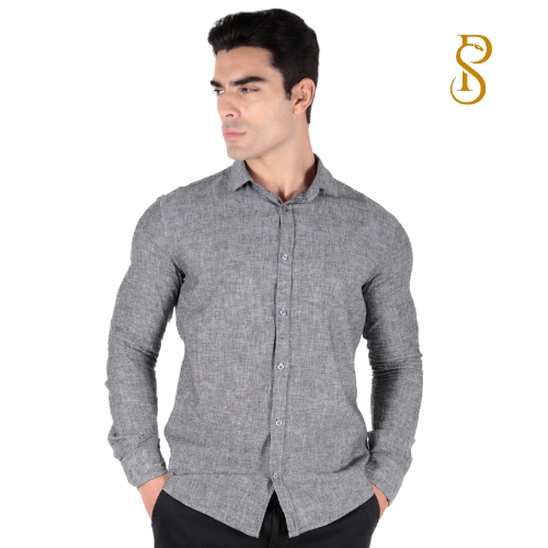 Camisa Social Manga Longa Slim Fit