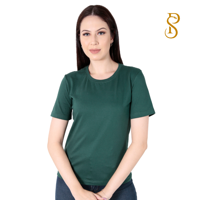 Camiseta T-Shirt Algodão Egípcio Feminina Premium