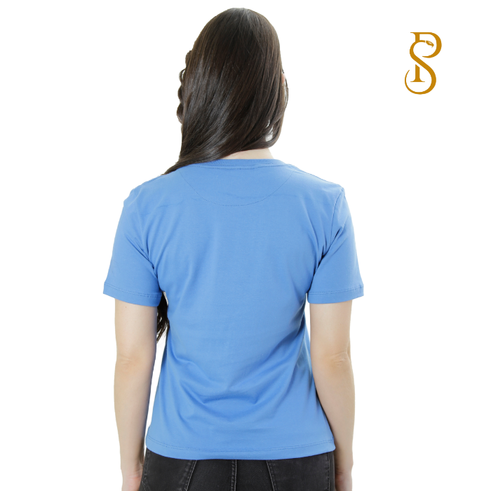 Camiseta Feminina T-Shirt Baby Long Gola Redonda