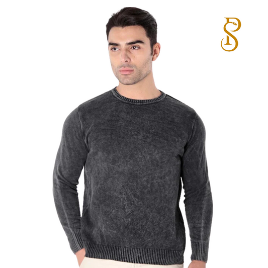 Suéter Tricot Prime Gola C - Estonado