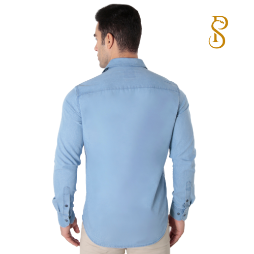 Camisa Social Manga Longa Slim Fit Flamê