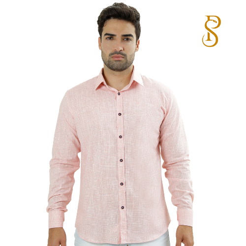 Camisa Social Manga Longa Slim Fit Flamê